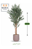 Artificial Olive Tree 160 cm Ð Decorative Indoor Plant with Pot for Home & Majlis