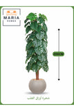 Artificial Monstera Tree 200 cm Ð Tall Faux Plant with Beige Pot