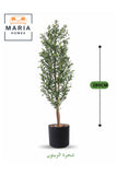 Artificial Olive Tree 190 cm Ð Tall Decorative Green Plant with Black Pot
