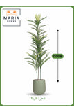 Artificial Areca Palm Tree 210 cm Ð Tall Decorative Plant with Sage Green Pot
