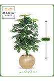 Artificial Jasmine Leaf Plant 105 cm Ð Decorative Indoor Plant with Gold Pot